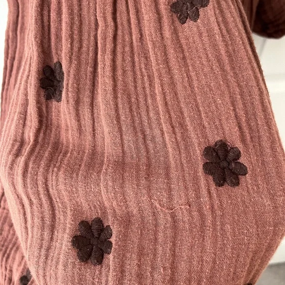 COPY - Free People Dahlia Embroidered Dress XL - Picture 9 of 12